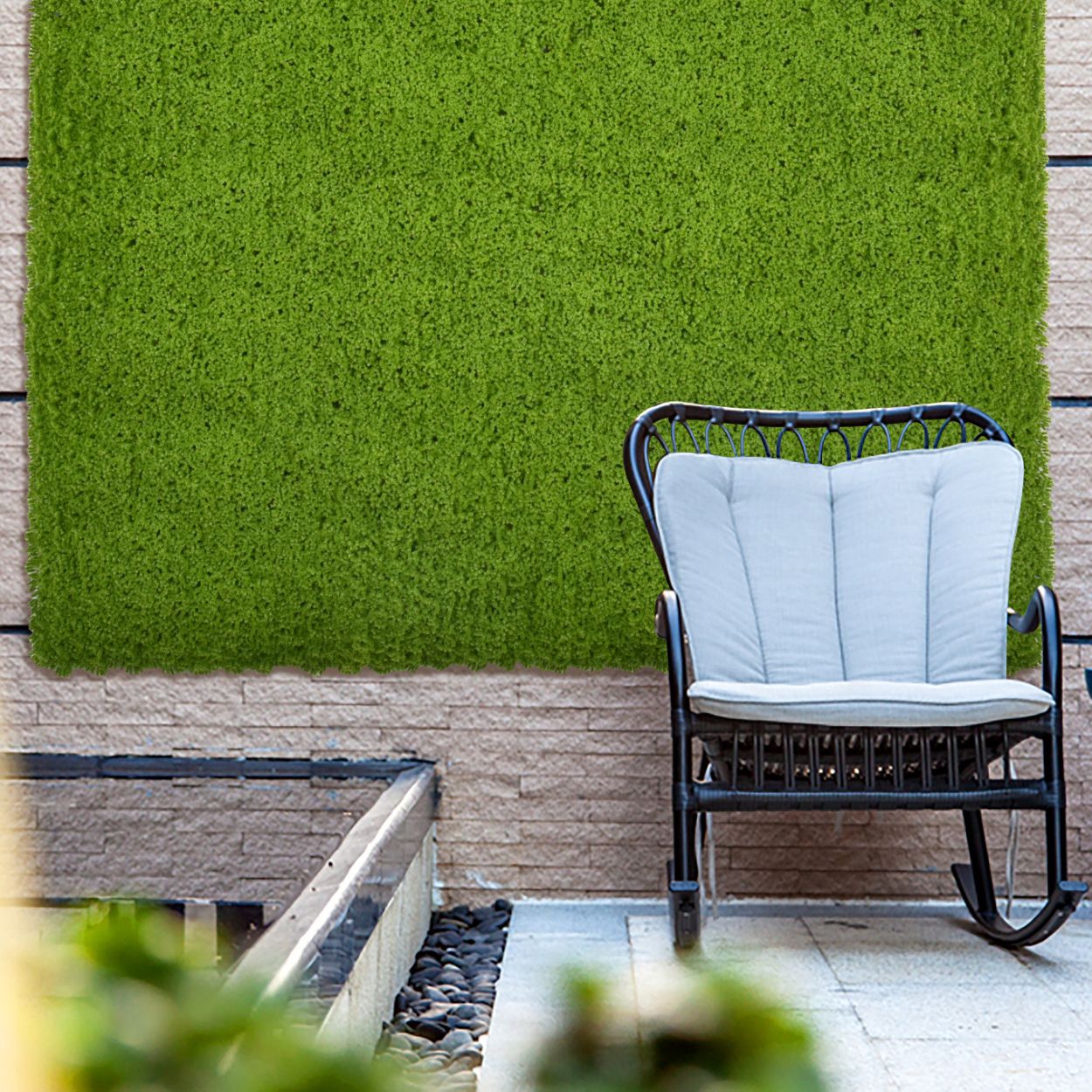 Moss - Artificial Living Wall Panel - 1m x 1m