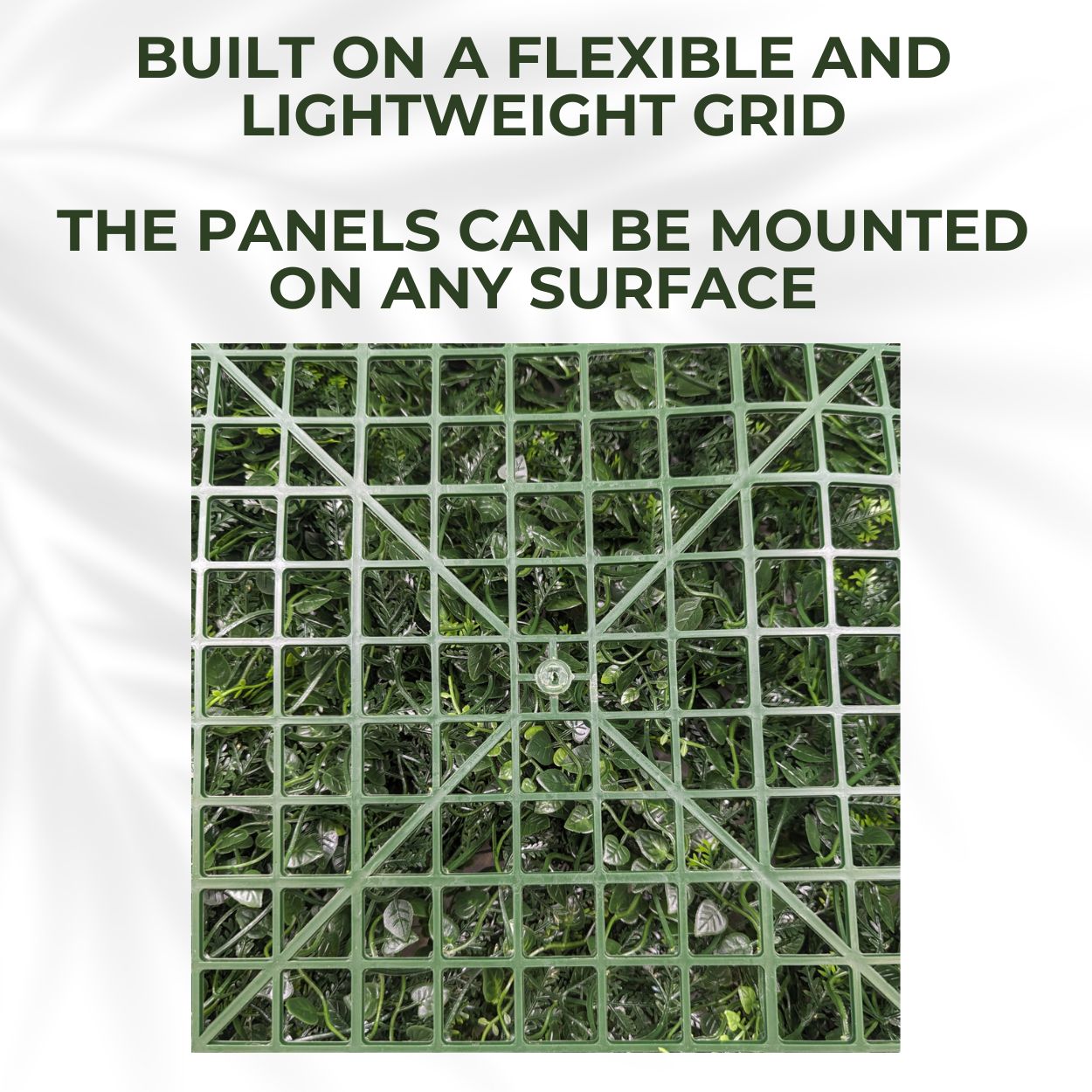 Fernhaven - Artificial Living Wall Panel - 1m x 1m