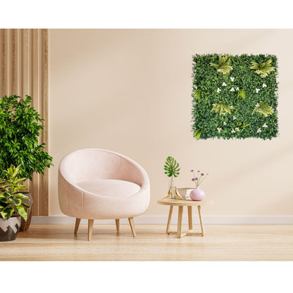Cliff Side - Artificial Living Wall Panel - 1m x 1m