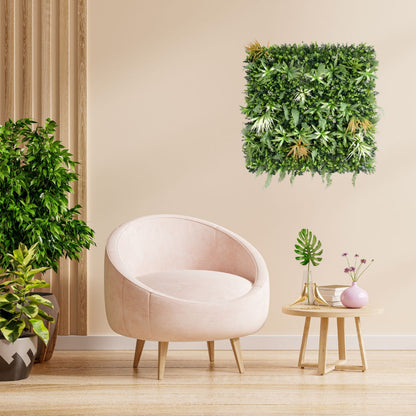 Sunburst - Artificial Living Wall Panel - 1m x 1m