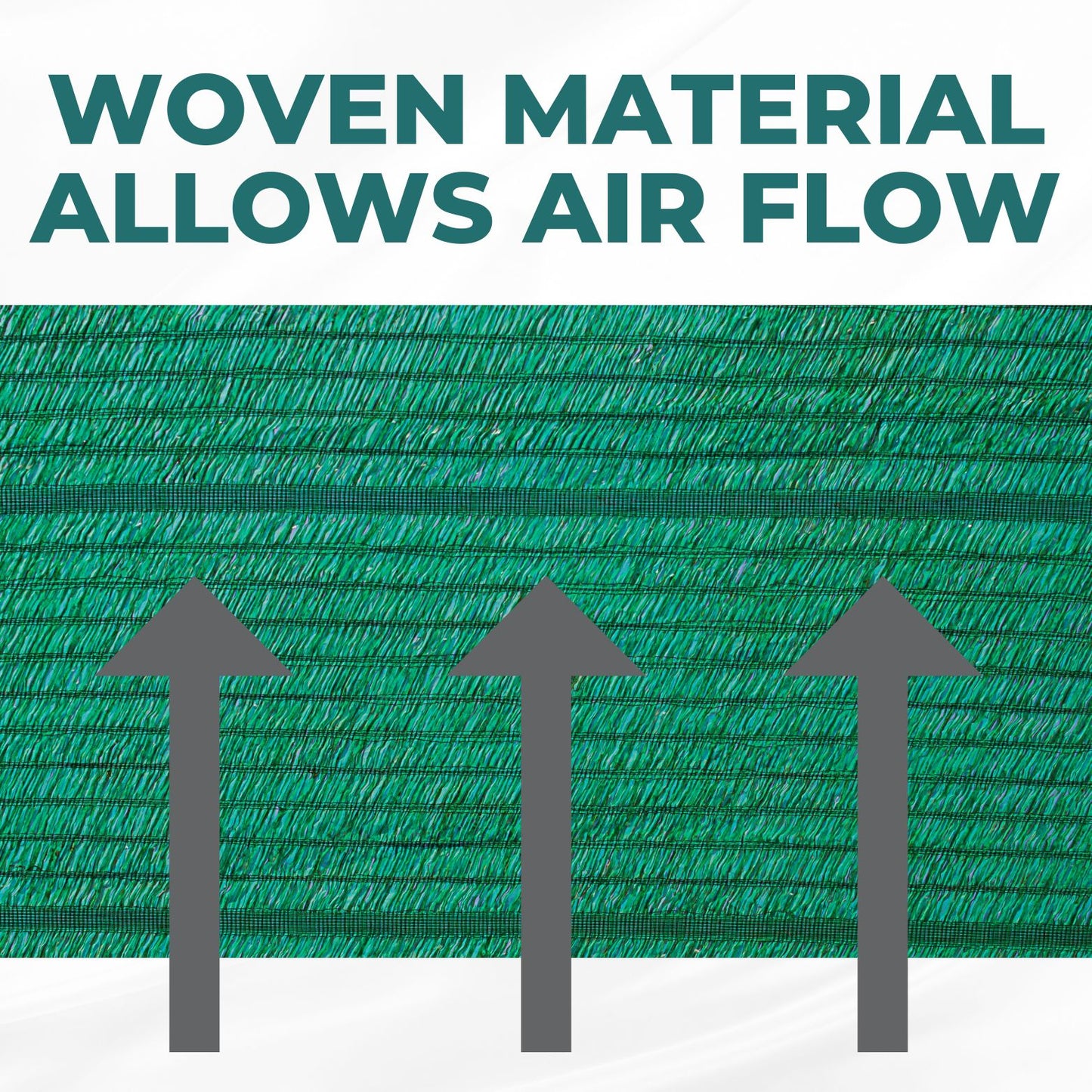 Privacy Fence Screening Shade Netting - Heavy Duty 170 GSM Woven UV Resistant Fabric - Fixings Included - Weatherproof - 5m Long - Green