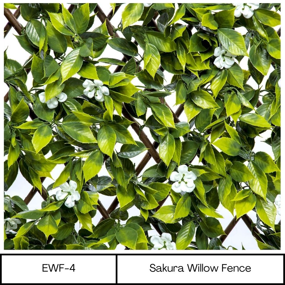 Sakura Expanding Wooden Trellis - Privacy Screen - 200cm X 100cm