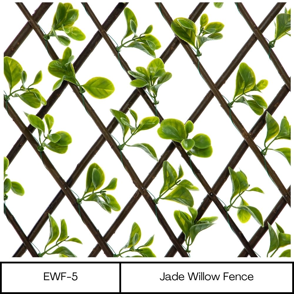 Jade Expanding Wooden Trellis - Privacy Screen - 200cm x 100cm