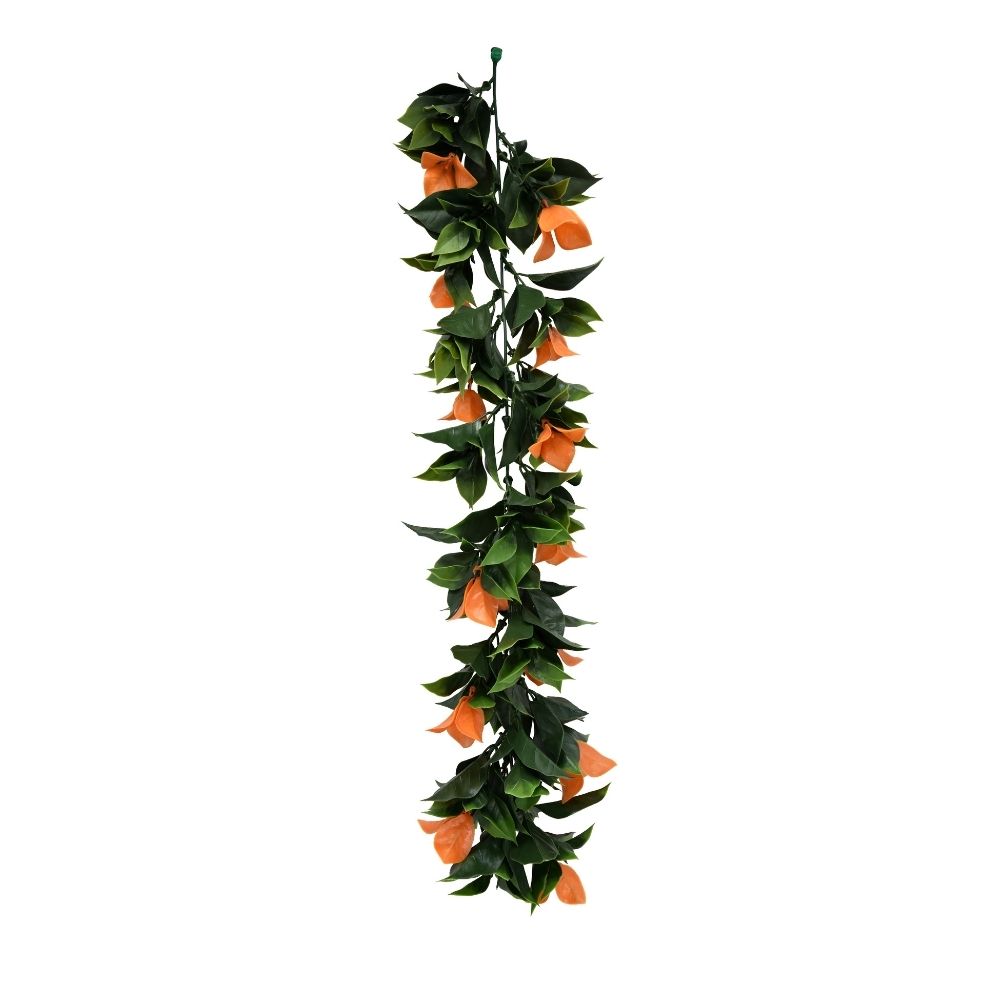 Bougainvillea (Orange) - Artificial Hanging Vines 60cm