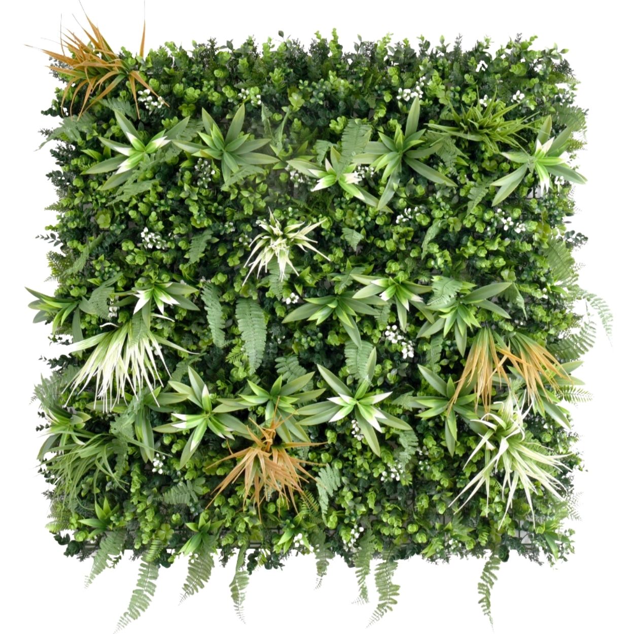 Sunburst - Artificial Living Wall Panel - 1m x 1m