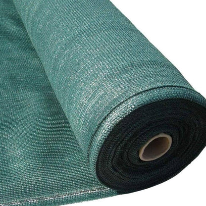 Privacy Fence Screening Shade Netting - Heavy Duty 170 GSM Woven UV Resistant Fabric - Fixings Included - Weatherproof - 5m Long - Green