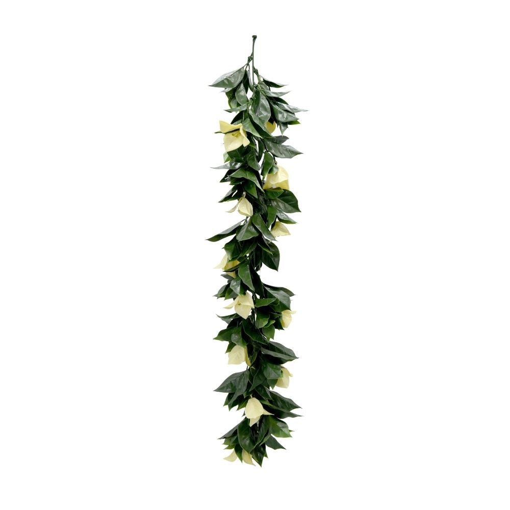 Bougainvillea (Beige) - Artificial Hanging Vines 60cm