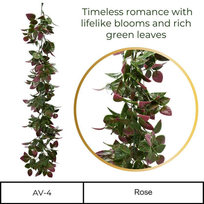 Rose - Artificial Hanging Vines 60cm