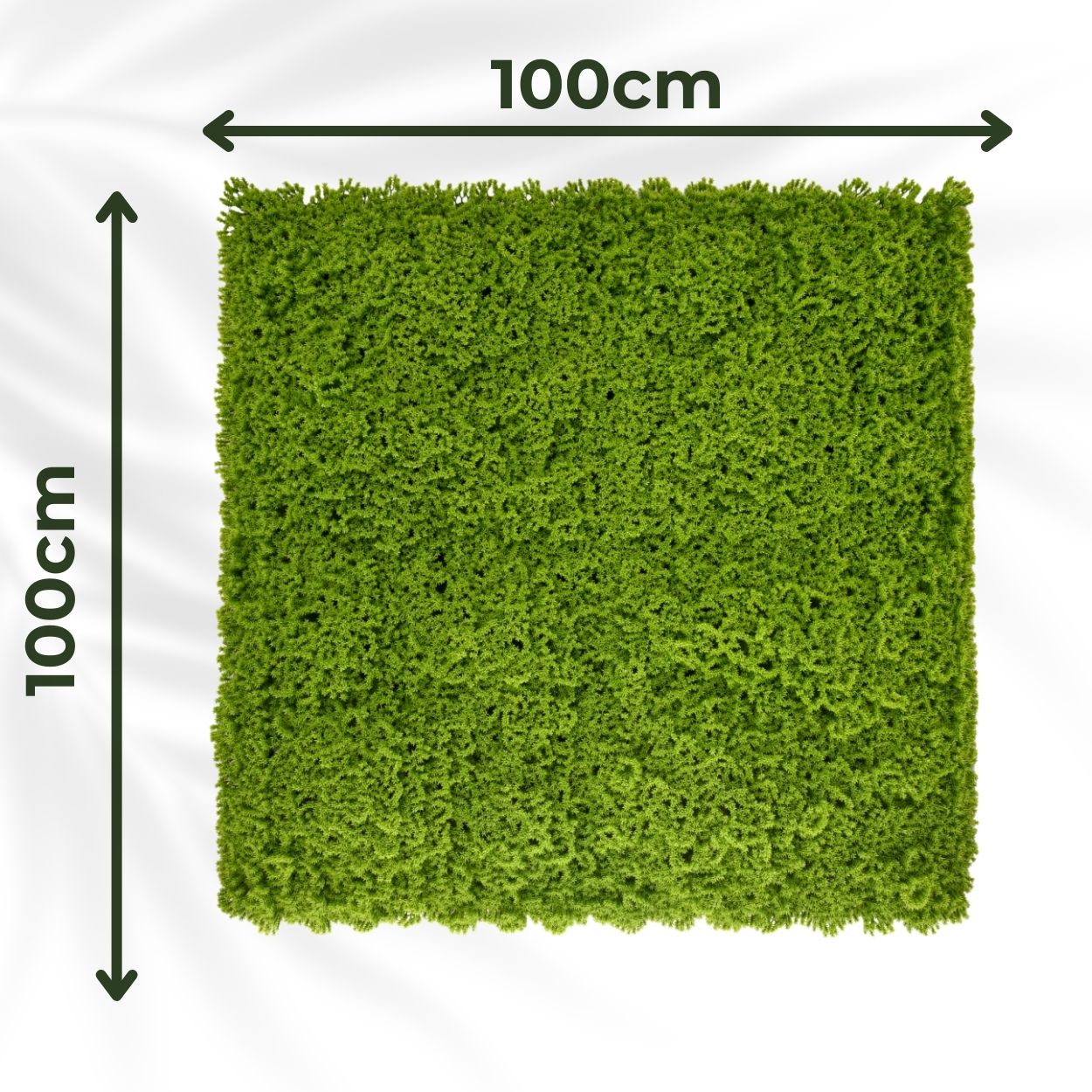 Moss - Artificial Living Wall Panel - 1m x 1m