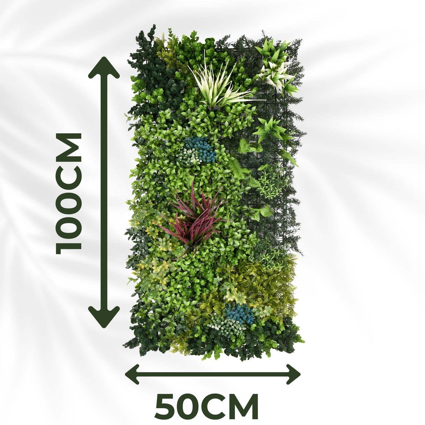 Lushspire - Artificial Living Wall Panel - 50m x 100cm