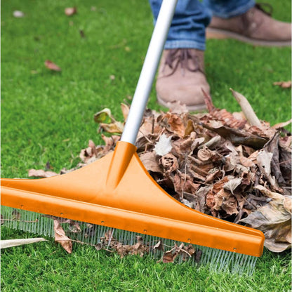 Artificial Grass Rake 45cm Wide Brush For Fake Lawn Astro Turf Garden