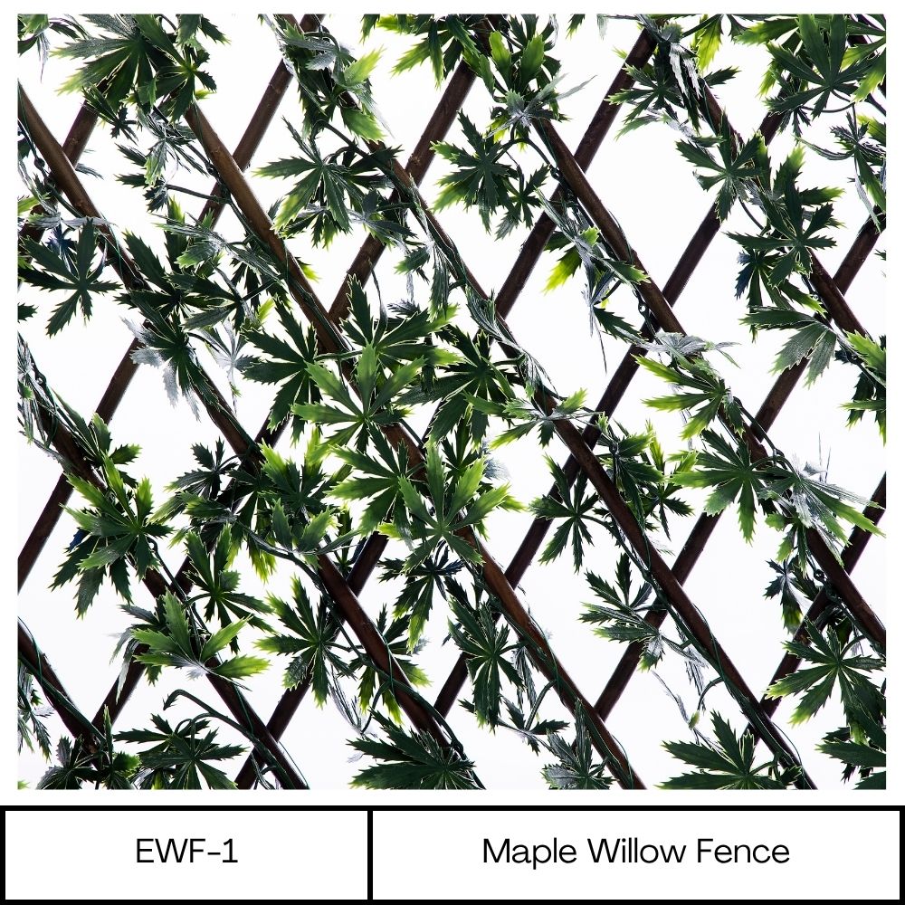Maple Expanding Wooden Trellis - Privacy Screen - 200cm x 100cm