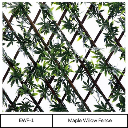 Maple Expanding Wooden Trellis - Privacy Screen - 200cm x 100cm