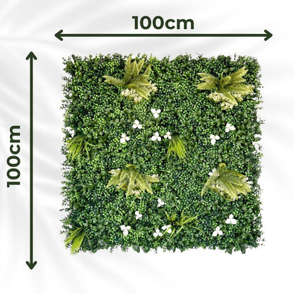 Cliff Side - Artificial Living Wall Panel - 1m x 1m
