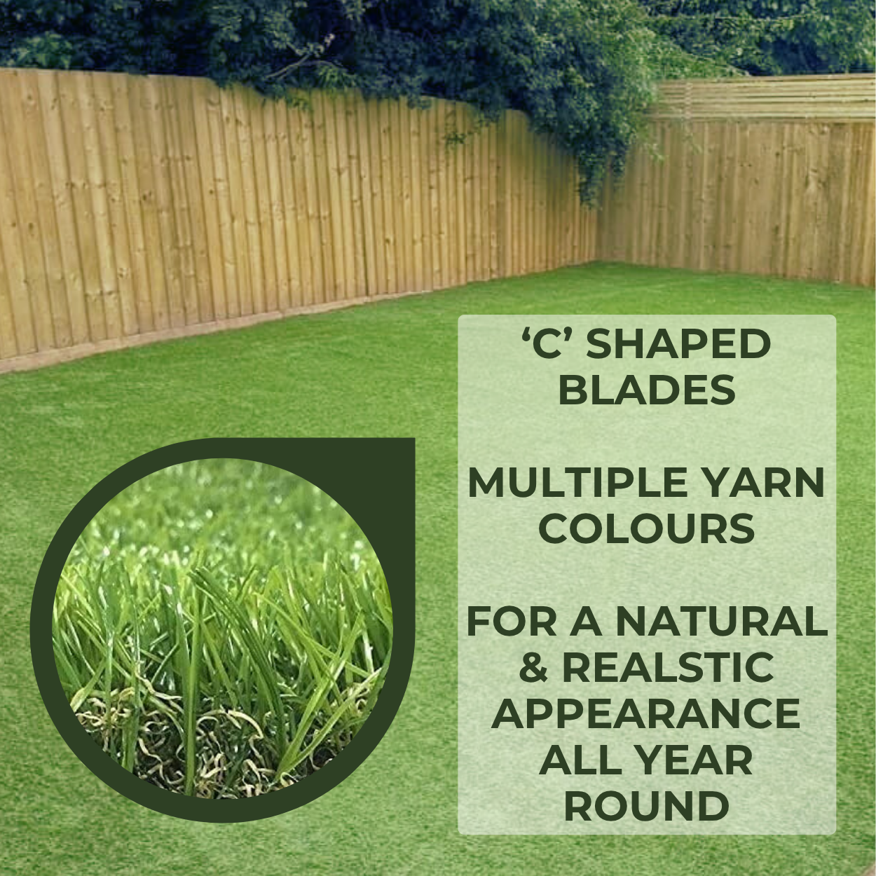 Coast Premium 30mm Artificial Grass