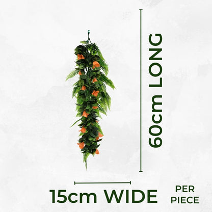 Gardenia - Artificial Hanging Vines 60cm