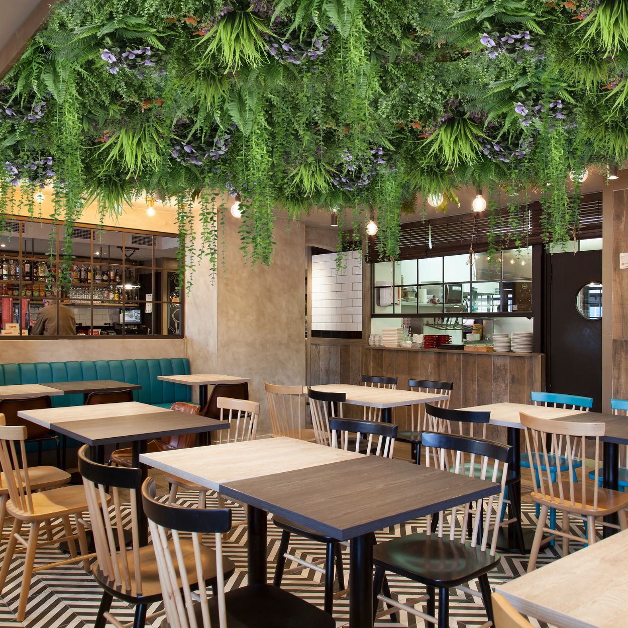 Wildgrove - Artificial Living Wall Panel - 1m x 1m