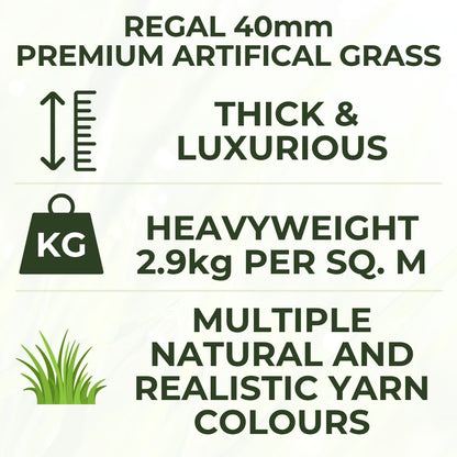 Regal Premium 40mm Artificial Grass