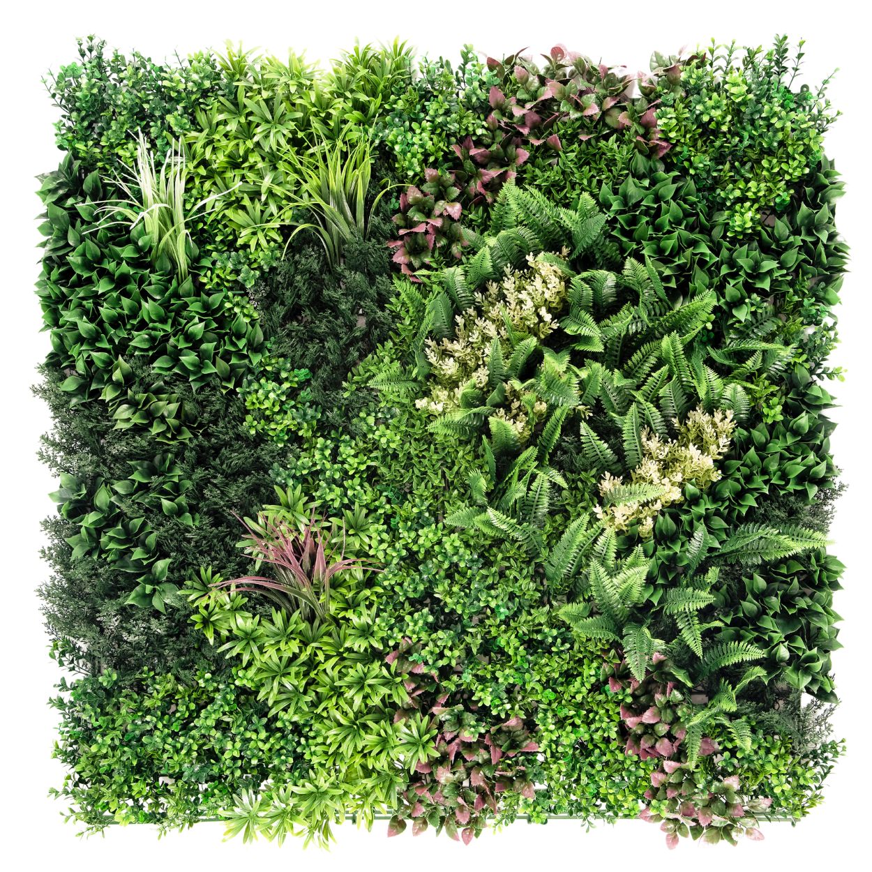 Lakeside - Pack of Three Artificial Living Wall Panels - 1m x 1m Each