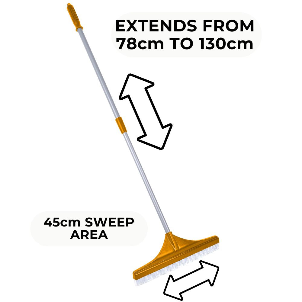Artificial Grass Rake 45cm Wide Brush For Fake Lawn Astro Turf Garden