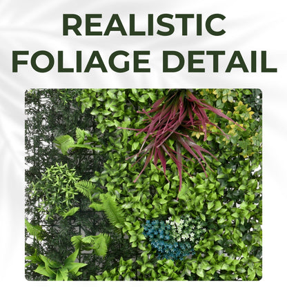 Lushspire - Artificial Living Wall Panel - 50m x 100cm
