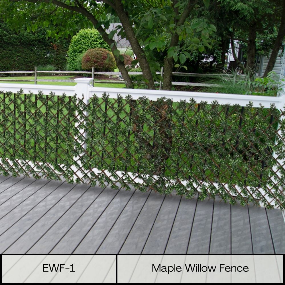 Maple Expanding Wooden Trellis - Privacy Screen - 200cm x 100cm