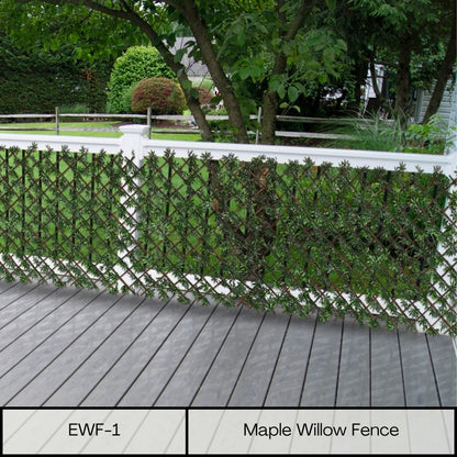 Maple Expanding Wooden Trellis - Privacy Screen - 200cm x 100cm