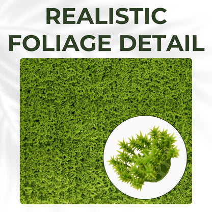 Moss - Artificial Living Wall Panel - 1m x 1m