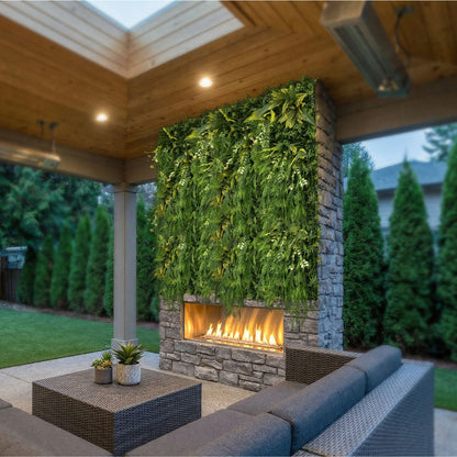 Fernhaven - Artificial Living Wall Panel - 1m x 1m