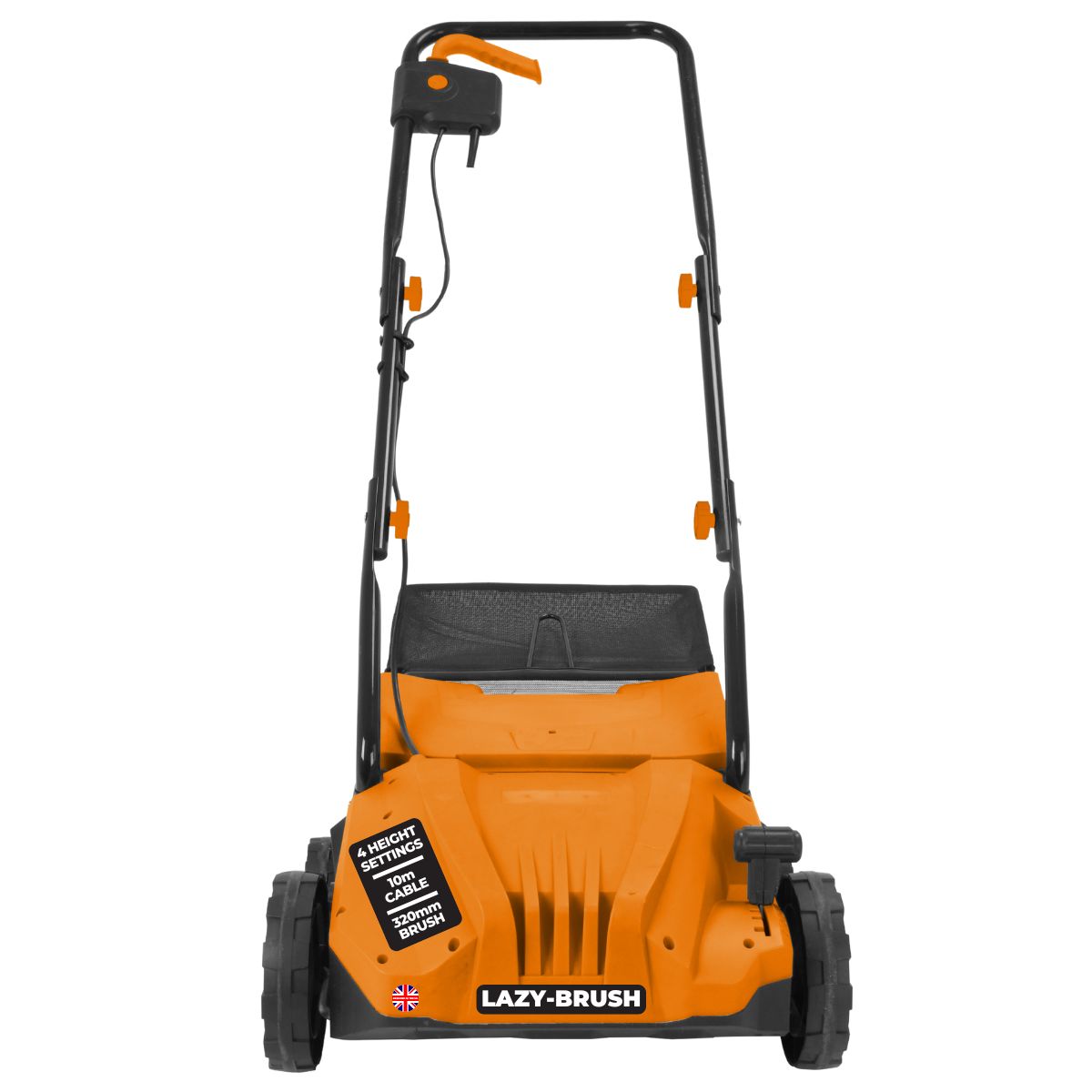 Lazy-Brush Artificial Grass Brush Electric Rake and Leaf Collector