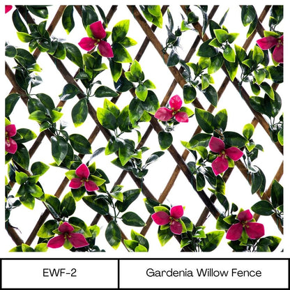 Gardenia Expanding Wooden Trellis - Privacy Screen - 200cm x 100cm