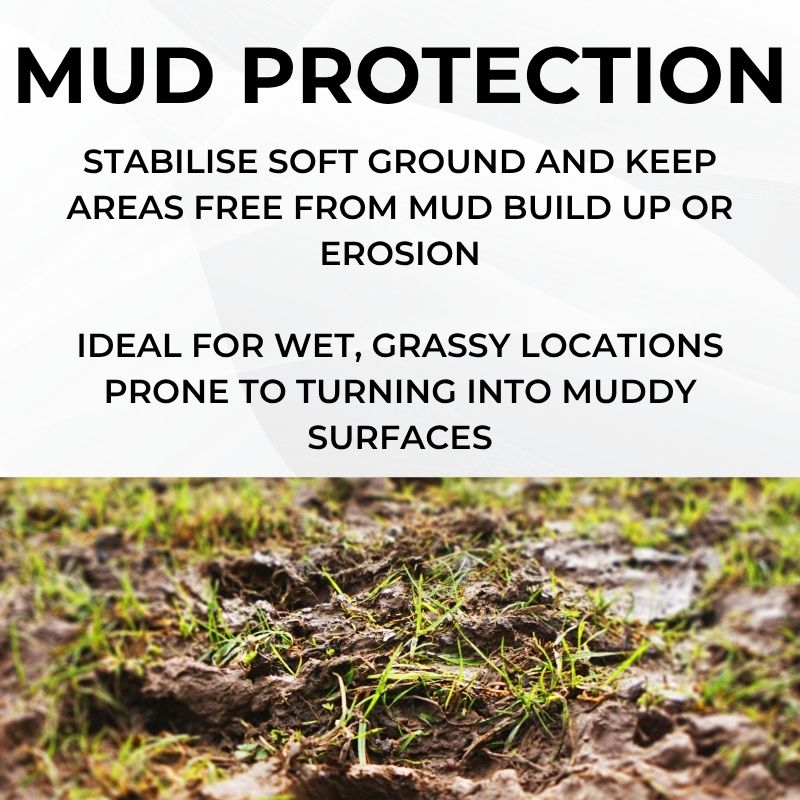 Rubber Grass Mat - 22mm - 1.2m x 0.8m