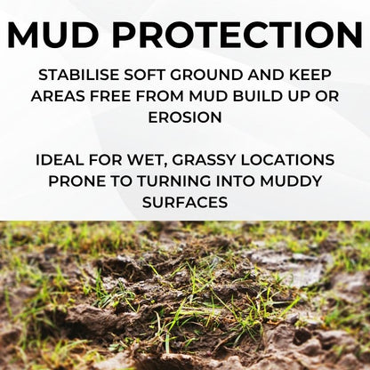 Rubber Grass Mat - 22mm - 1.2m x 0.8m