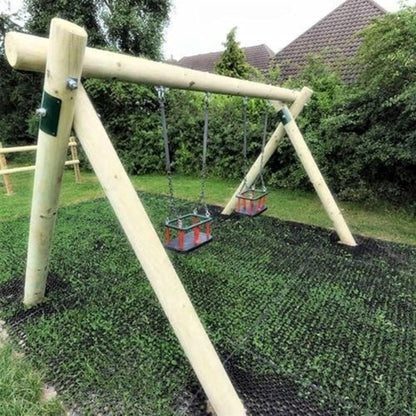 XXL Grass Protection Mat - Heavy Duty Rubber - 7.5m x 1m x 22mm