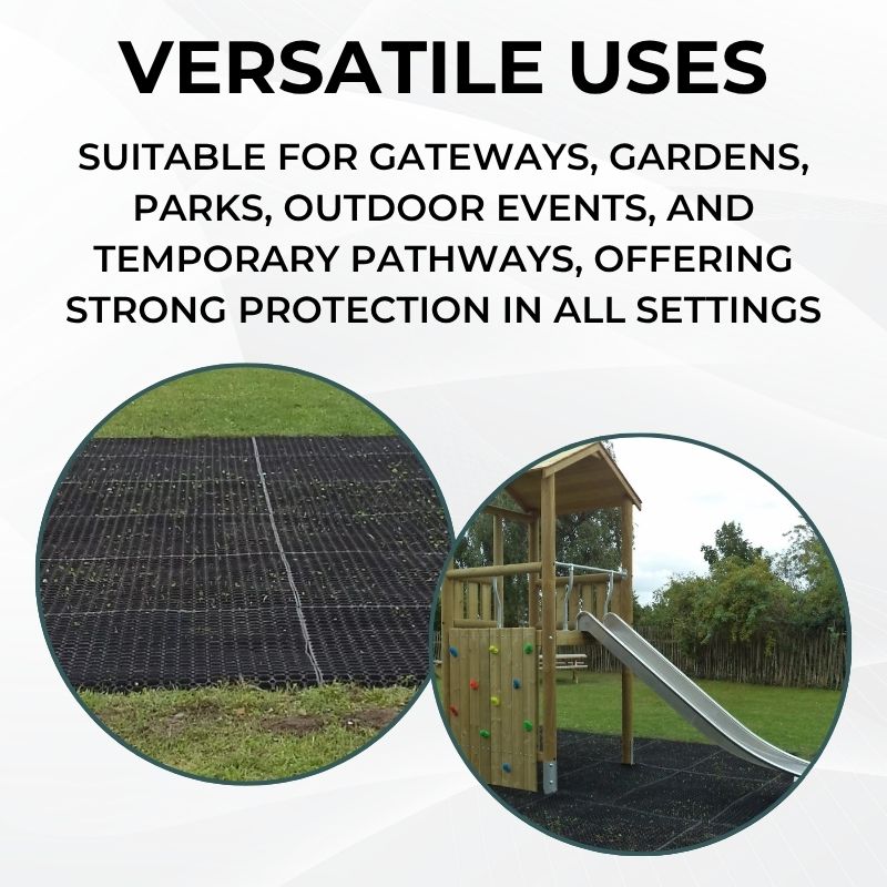 Rubber Grass Mat - 22mm - 1.2m x 0.8m