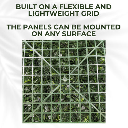 Sunburst - Artificial Living Wall Panel - 1m x 1m