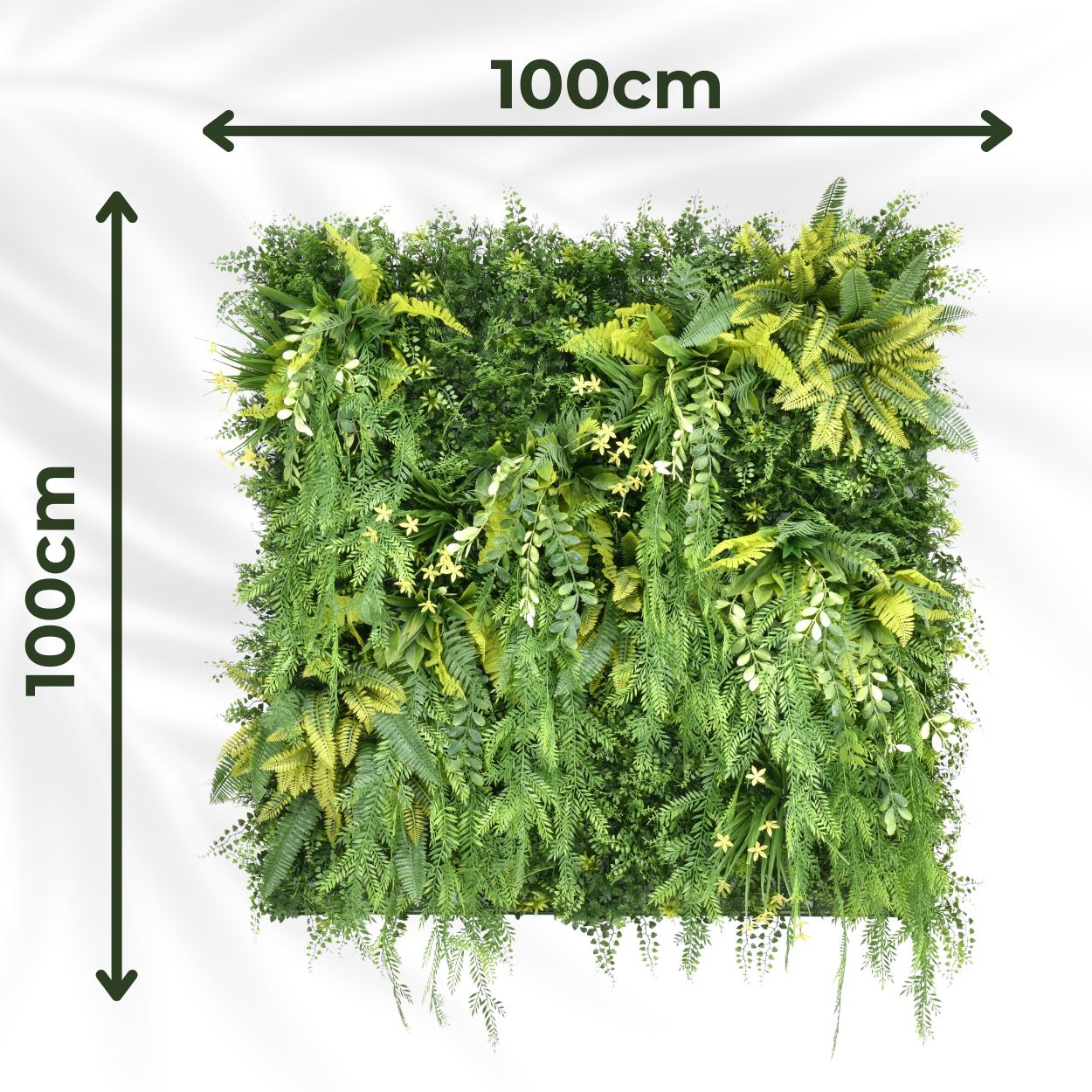 Fernhaven - Artificial Living Wall Panel - 1m x 1m