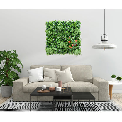 Hedgerow - Artificial Living Wall Panel - 1m x 1m
