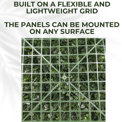 Country Garden - Artificial Living Wall Panel - 1m x 1m