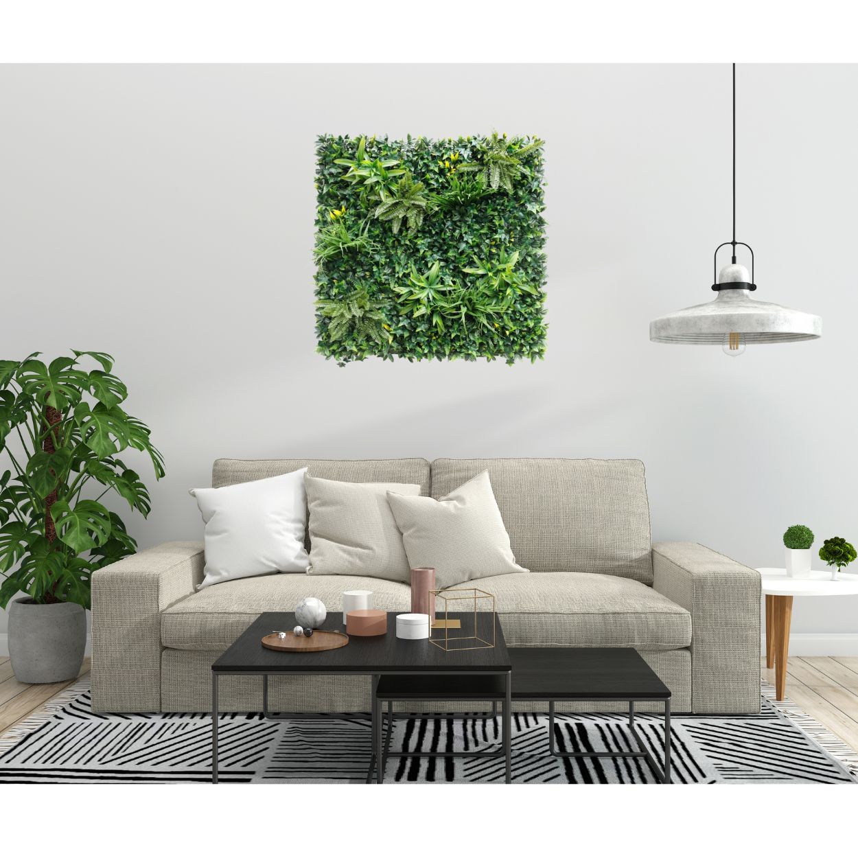 Greenwheat - Artificial Living Wall Panel - 1m x 1m