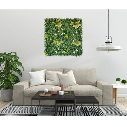Cliff Side - Artificial Living Wall Panel - 1m x 1m