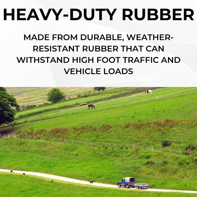 Rubber Grass Mat - 22mm - 1.5m x 1m