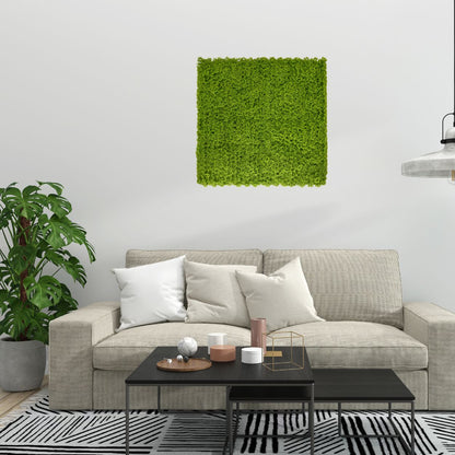 Moss - Artificial Living Wall Panel - 1m x 1m