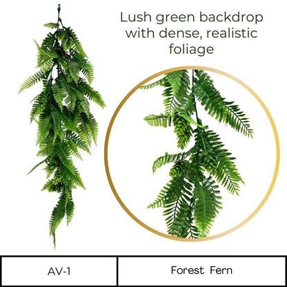 Forest Fern - Artificial Hanging Vines 60cm