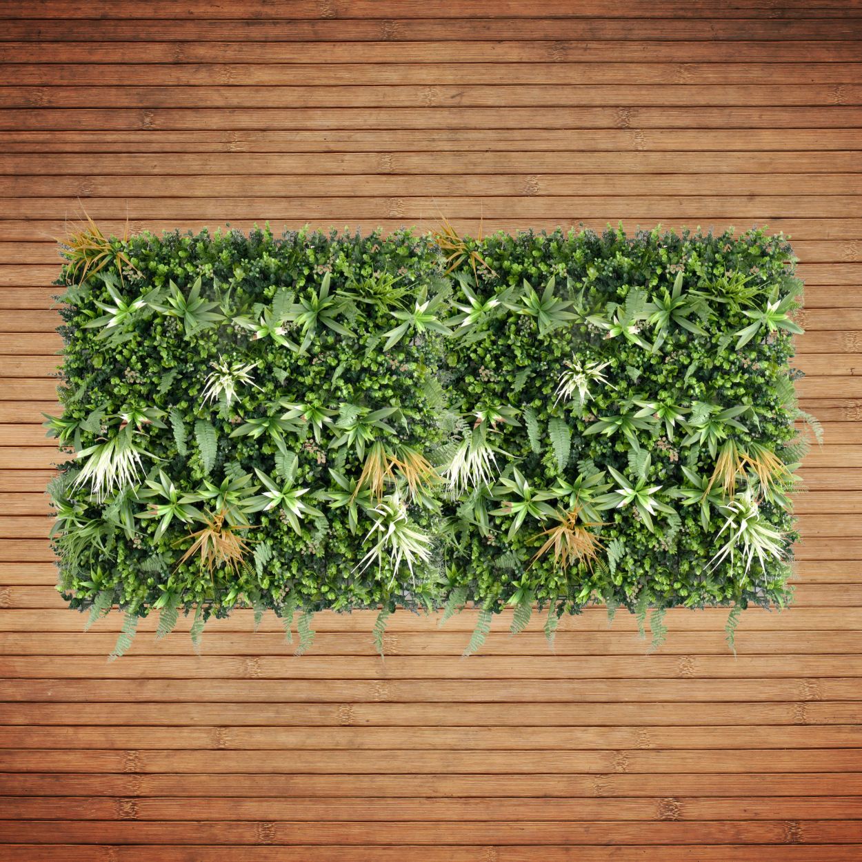 Sunburst - Artificial Living Wall Panel - 1m x 1m