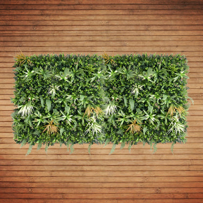 Sunburst - Artificial Living Wall Panel - 1m x 1m
