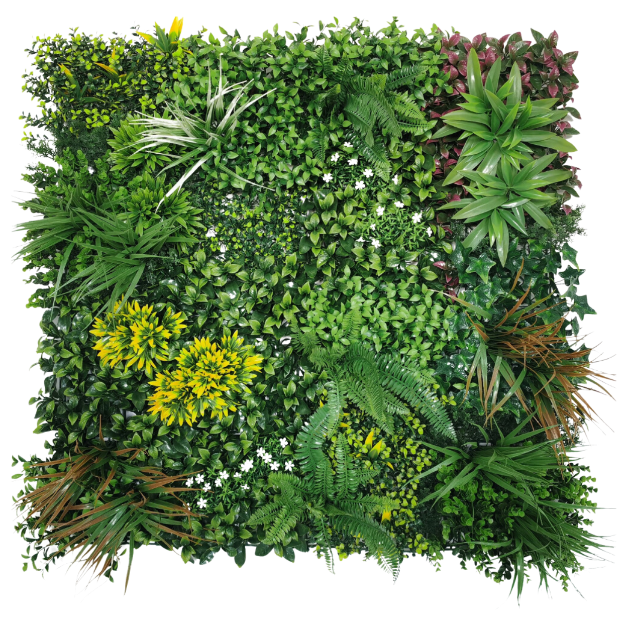 Lowther Green - Artificial Living Wall Panel - 1m x 1m