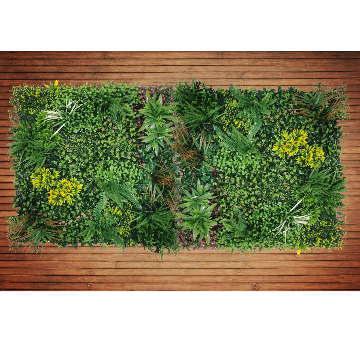 Lowther Green - Artificial Living Wall Panel - 1m x 1m
