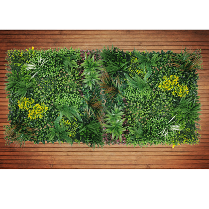 Lowther Green - Artificial Living Wall Panel - 1m x 1m